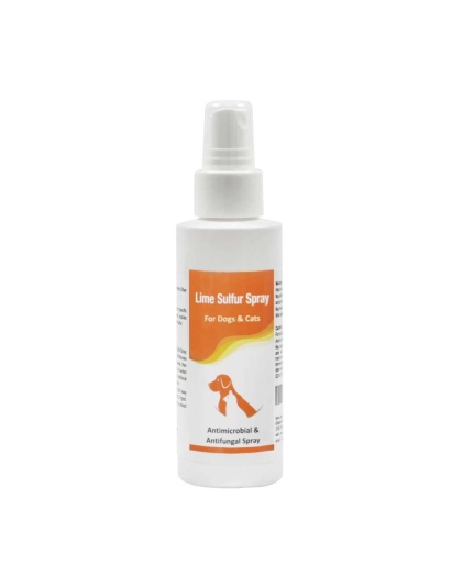 Classic's Lime Sulfur Spray Pet Care for Dry and Itchy Skin - 4 fl oz