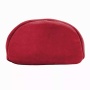Burgundy - GOOPAWS 4 in 1 Self Warming Burrow Cat Bed, Pet Hideway Sleeping Cuddle Cave - 22" x14" x10"