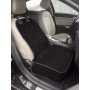Black - GOOPAWS Dog Front Car Seat Cover, Waterproof, Scratch Proof & Non Slip, Durable Pet Front Car Seat Cover for Trucks, SUV - 40" L x 20.5" W
