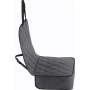 Grey - GOOPAWS Dog Front Car Seat Cover, Waterproof, Scratch Proof & Non Slip, Durable Pet Front Car Seat Cover for Trucks, SUV - 40" L x 20.5" W