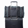 Black / Blue - GOOPAWS Soft-Sided Kennel Pet Carrier for Small Dogs, Cats, Puppy, Airline Approved Cat Carriers Dog Carrier Collapsible, Travel Handbag & Car Seat - 17" x 10" x 11.5"