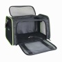 Black / Green - GOOPAWS Soft-Sided Kennel Pet Carrier for Small Dogs, Cats, Puppy, Airline Approved Cat Carriers Dog Carrier Collapsible, Travel Handbag & Car Seat - 17" x 10" x 11.5"