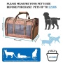 Black / Blue - GOOPAWS Soft-Sided Kennel Pet Carrier for Small Dogs, Cats, Puppy, Airline Approved Cat Carriers Dog Carrier Collapsible, Travel Handbag & Car Seat - 19" x 12" x 12"