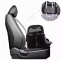 Smoke Grey - JESPET Soft-Sided Kennel Pet Carrier for Small Dogs, Cats, Puppy, Airline Approved Cat Carriers Dog Carrier Collapsible, Travel Handbag & Car Seat - 19" x 10" x 13"