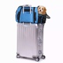 Turquoise Blue - JESPET Soft-Sided Kennel Pet Carrier for Small Dogs, Cats, Puppy, Airline Approved Cat Carriers Dog Carrier Collapsible, Travel Handbag & Car Seat - 17" x 9" x 11.5"