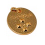 5 Yr. Chemical-Free Natural Flea & Tick Prevention Tag for Cats and Dogs - 1" diameter 0.1" thick