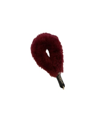 Burgundy - Shearling Fur Grip