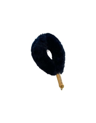 Navy Blue - Shearling Fur Grip