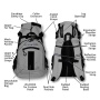 Light Gray - K9 Sport Sack PLUS 2 - Small (13"-17" from collar to tail)