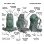 Myrtle Green - Kolossus | Big Dog Carrier & Backpacking Pack - Large (20"-23" from collar to tail)