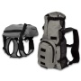 Shark Skin Gray - Walk-On with Harness & Storage - Medium (15-17" Neck 15-21" Chest)