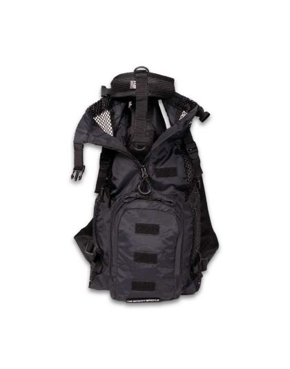 Anthracite Black - Walk-On with Harness & Storage - X-Small (11-13" Neck 11-15" Chest)