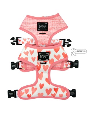 Pink - Reversible Harness  - XL