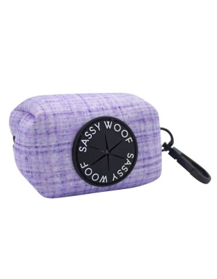 Purple - Waste Bag Holder  - One Size