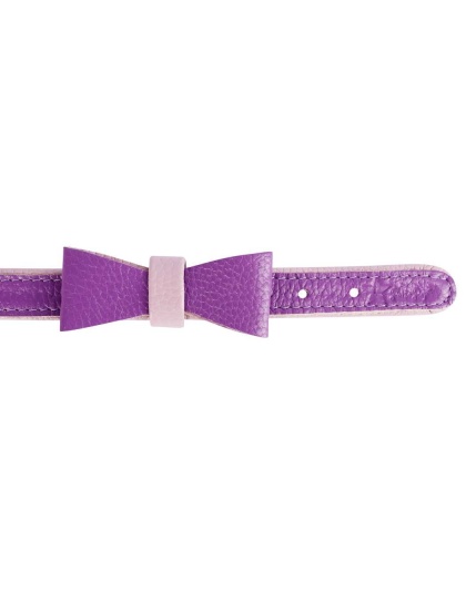 Lavish Lavender - Dog Bow Tie  - Large