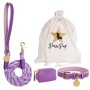 Lavish Lavender - Dog Collar  - XL