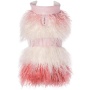 Bella Rose - Mink Faux-Fur Vest - Small