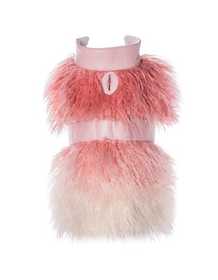 Bella Rose - Mink Faux-Fur Vest - XS