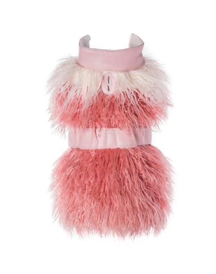 Bella Rose - Mink Faux-Fur Vest - XS