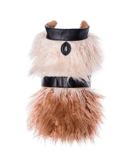 Wildest One - Mink Faux-Fur Vest - XS