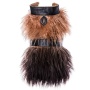 Wildest One - Mink Faux-Fur Vest - Small