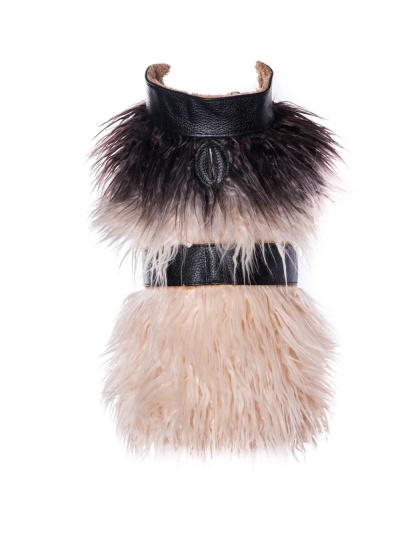 Wildest One - Mink Faux-Fur Vest - Small