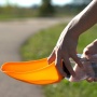 Orange - Fold-A-Bowl - Portable Pet Water Bottle and Bowl
