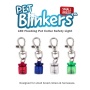 Red - Red/Blue LED - Pet Blinkers Flashing LED Pet Safety Light  - Small Breed