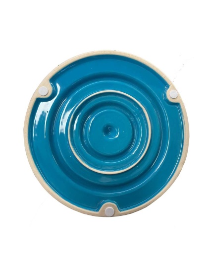 Blue - Pet Ceramic Slow Feeder Bowl