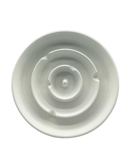 White - Pet Ceramic Slow Feeder Bowl
