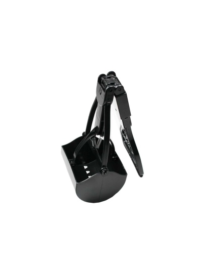 Black - Pet Pooper Scooper - Long-Handled