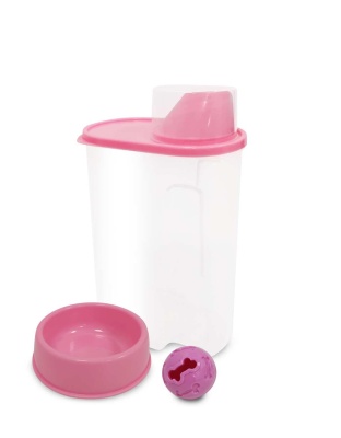 Pink - Pet Essentials Kit (4 Pieces)