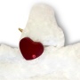 Sadie the Unicorn - The MommyMat - Heartbeat Anxiety Pet Bed Mat - 18 x 18 in