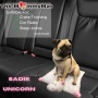 Sadie the Unicorn - The MommyMat - Heartbeat Anxiety Pet Bed Mat - 18 x 18 in