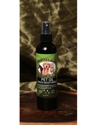 Gold - Rosemary and Lavender Pet Sheen Oil Moisturizer - 8 oz