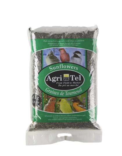 Sunflowers (Black Oils) 2kg/4kg/8kg (Pack of 2,3,8) - 4 kg = 8.8 lb
