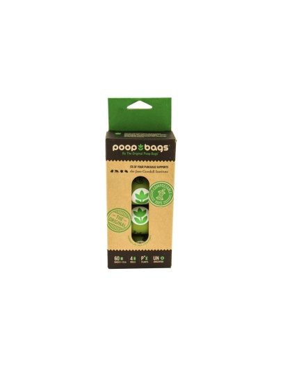 GREEN - You Buy; We Donate Jane Goodall Institute Compostable - 60 Bags