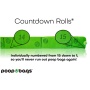 GREEN - The Original Poop Bags Orange Scented USDA Biobased Rolls - 120 Bags