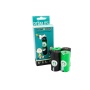 BLACK/GREEN - USDA Biobased Peanuts Leash Rolls (60 CT) - 60 Bags