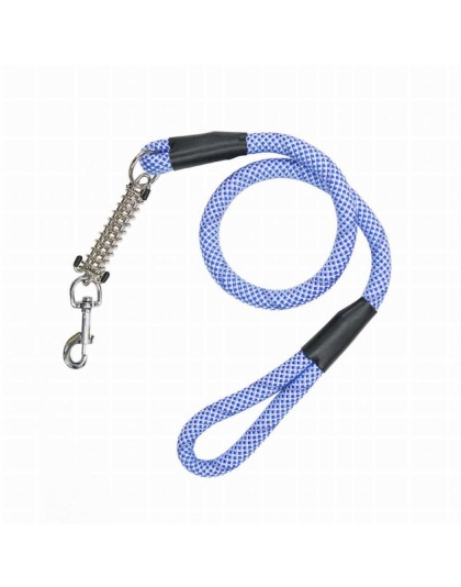Elektric Blue - Tug Control Leash with Reflectors & Shock Absorber - XL