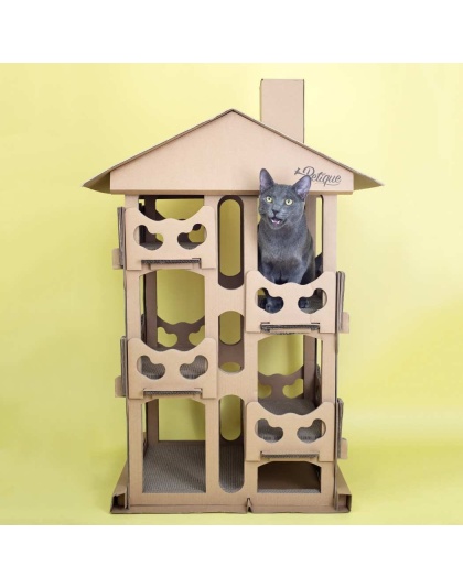 Feline Chateau Cat House