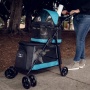 Turquoise - Double Decker Pet Stroller