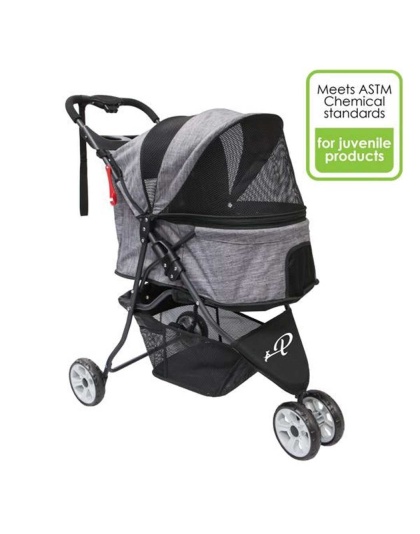 State Grey - Glacier Pet Stroller