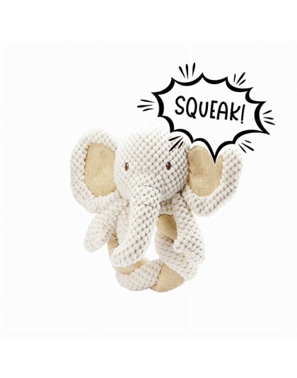 Hemp Elephant Twist Pet Toy