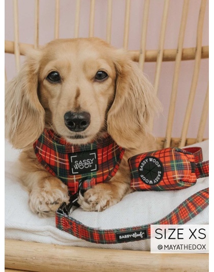 Deck the Paws - Adjustable Harness  - XLarge