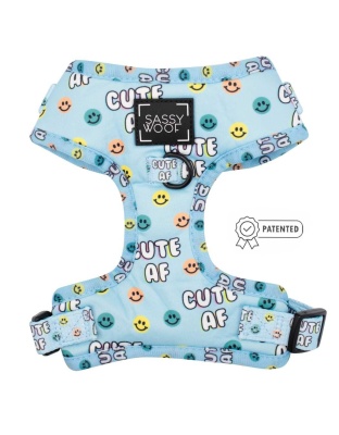 Cute AF - Adjustable Harness  - XSmall