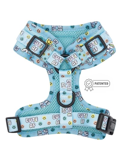 Cute AF - Adjustable Harness  - Small