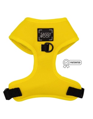 Neon Yellow - Adjustable Harness  - XSmall
