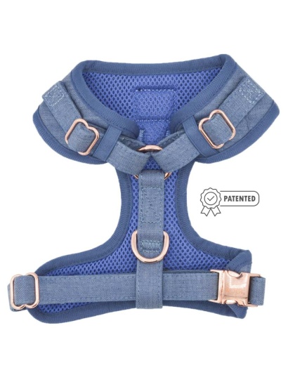 Denim - Adjustable Harness  - Small