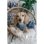 Denim - Adjustable Harness  - XSmall